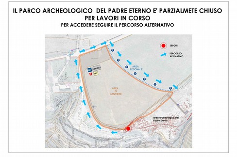 Padre Eterno, l’area torna fruibile per visitatori e guide turistiche