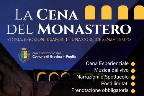 11 settembre: “La Cena del Monastero”