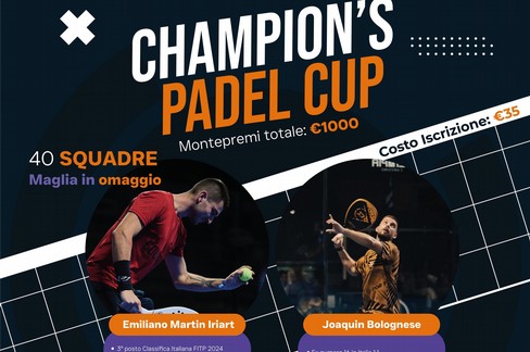 Prima edizione della Champion's Padel Cup