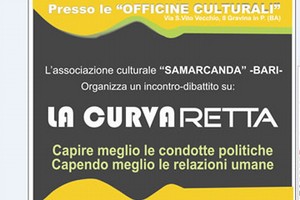 La curva retta