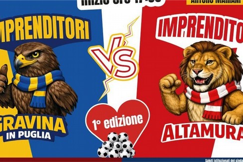 A Gravina va in scena “Il Derby del cuore”