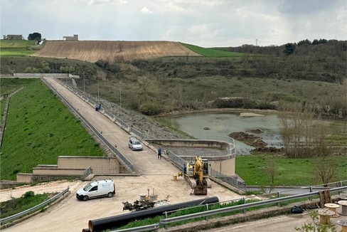 Diga di Saglioccia ad Altamura, sopralluogo dell’assessore Paolicelli