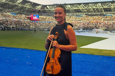 Una giovane musicista gravinese sotto i riflettori dei Giochi del Mediterraneo