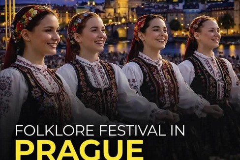“La Zjte” presente al folklore festiva di Praga