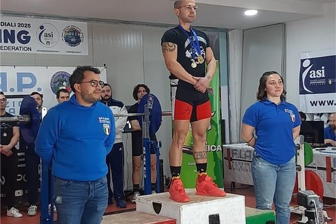 Powerlifting, Filippo Mascellaro si conferma ai vertici