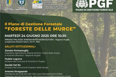 Piano di gestione “Foreste delle Murge”