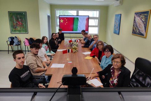 Gemellaggio tra IISS Bachelet e Eletronics school di Qingdao (Cina)