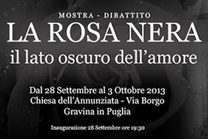 la rosa nera mostra