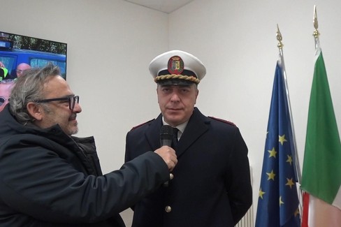 Inaugurazione comando della Polizia Locale. Intervista al comandante Simone Lamuraglia