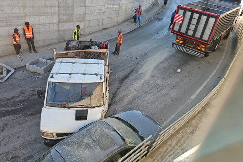 Incidente nel sottovia della circonvallazione