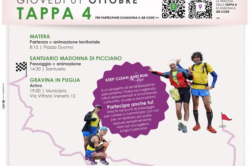 La Keep and Run passa da Gravina