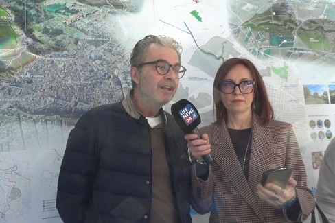 La miniatura di Massimo Loglisci della Chiesa San Francesco “illuminata” dall’IISS Bachelet- Galilei