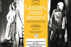 Lazzaro, vieni dentro!