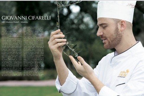 Giovanni Cifarelli tra i magnifici chef di Mondadori