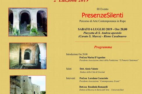 PresenzeSilenti: Arte contemporanea all’interno di chiese rupestri