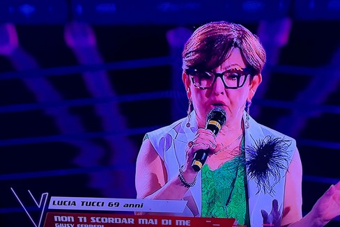 Lucia Tucci a The Voice Senior