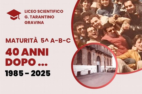 Maturità al Tarantino 1985, 40 anni dopo