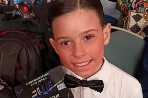 Il giovane Michele Palazzo protagonista all’Uk Dance Championship