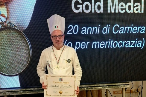 Medaglia d’oro alla carriera per lo chef Michele Picciallo