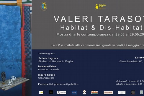 HABITAT E DIS-HABITAT, LA MOSTRA DI TARASOV ALL’EX CONVENTO DI SANTA MARIA