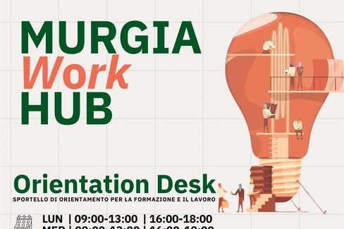 Gravina, al via l’Orientation Desk del progetto “Murgia Work Hub”