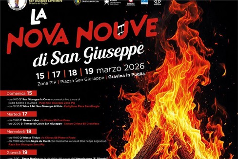 A Gravina torna la Nova Nouve