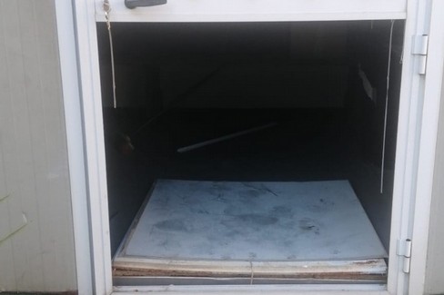 Campetto del Ss. Crocifisso, vandali in azione