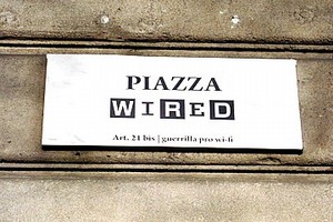 front piazza wired