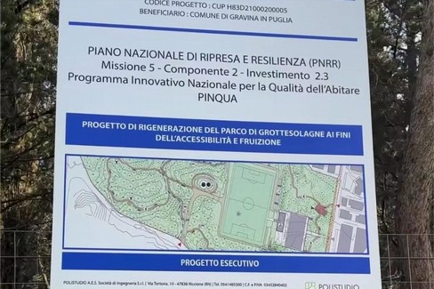 Rigenerazione Parco Grottesolagne, inizio dei lavori