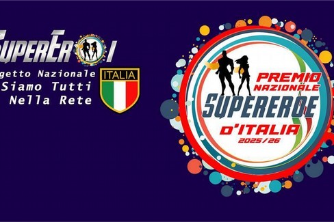 Cerimonia di premiazione di “Supereroe d’Italia”