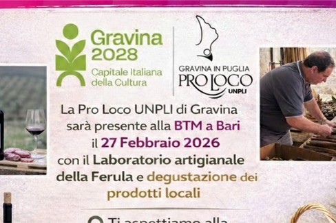 Anche la Proloco Gravina protagonista alla BTM di Bari