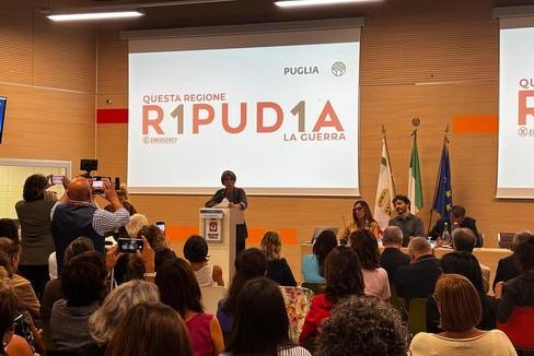 La Puglia ripudia la guerra