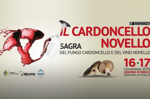 Nel week end appuntamento con la sagra del fungo Cardoncello e del Vino Novello