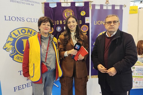 Service dei Lions in fiera
