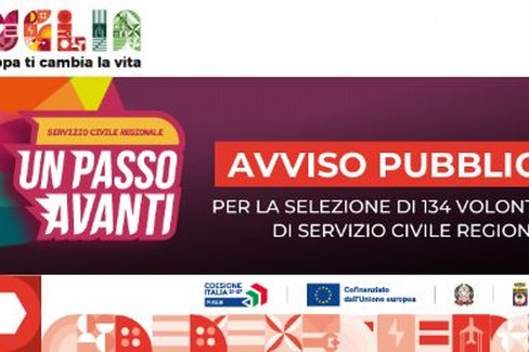 Servizio Civile Regionale anche a Gravina con la Rete Galattica