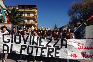 manifestazione studenti 17 novembre 2015
