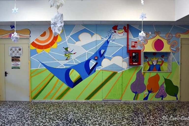 Murales Lia Barbara- scuola Nardone