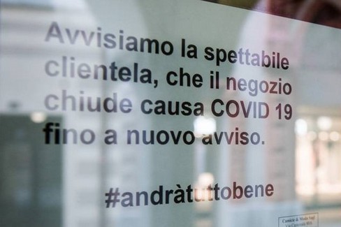 Covid-19, chiusura attività