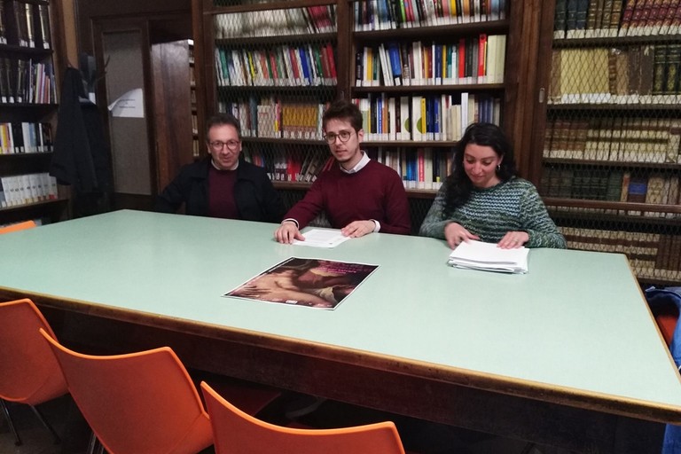 nella foto: Mario Burdi, Giuseppe Di Gennaro e Caterina Guerrieri