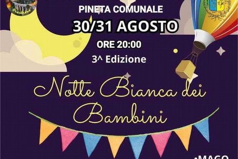 notte bianca dei bambini