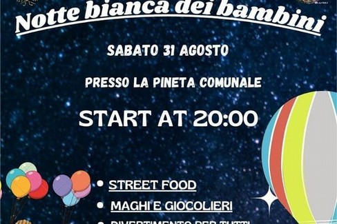 notte bianca dei bambini -aps gravinese