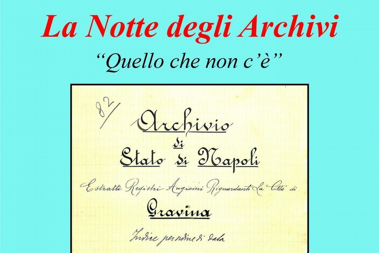notte degli archivi