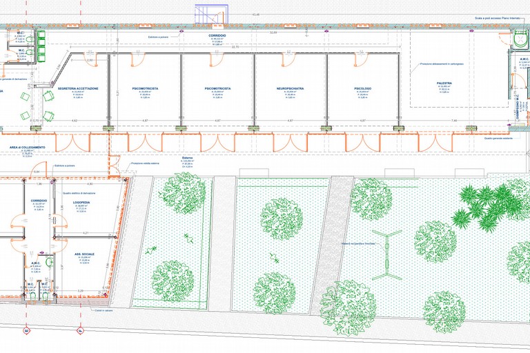 planimetria progetto Npia