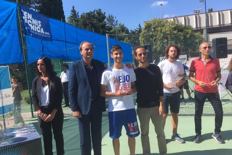 premiazione del torneo di tennis San Michele Arcangelo 2019