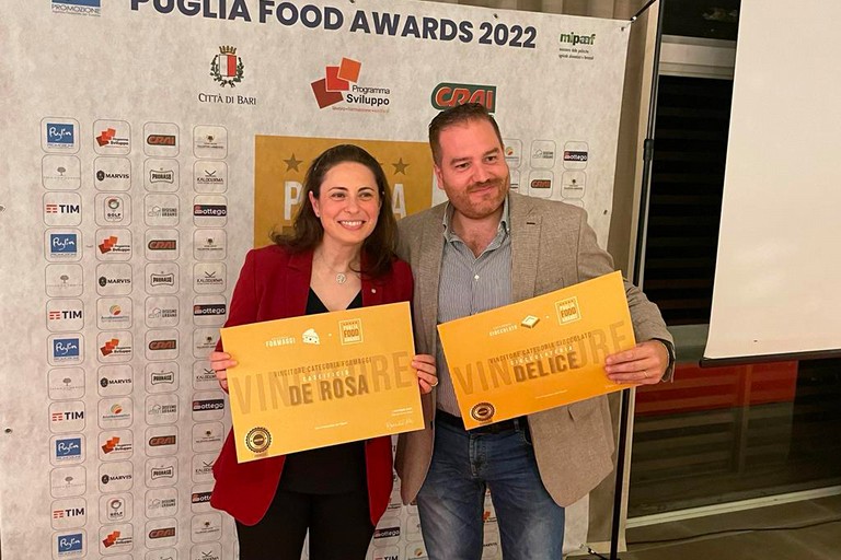 premio Puglia Food Awards- Caseificio Derosa cioccolateria Délice