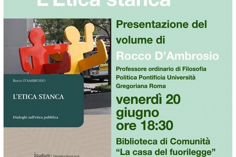 presentazione libro l'etica stanza