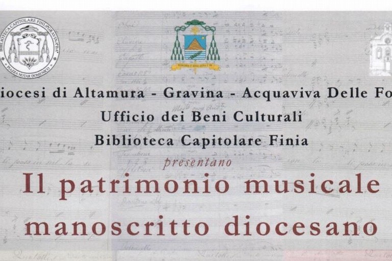 pesentazioni manoscritti musicali - biblioteca finia