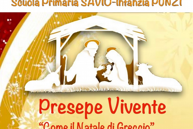 presepe vivente -scuola savio