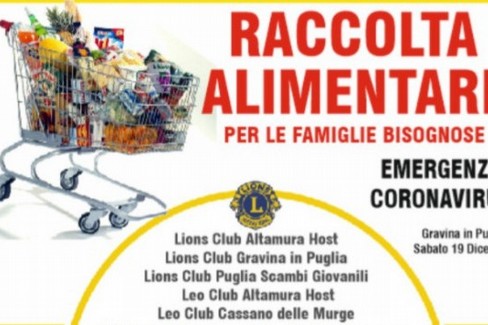 Lions club e divella group - raccolta alimentare