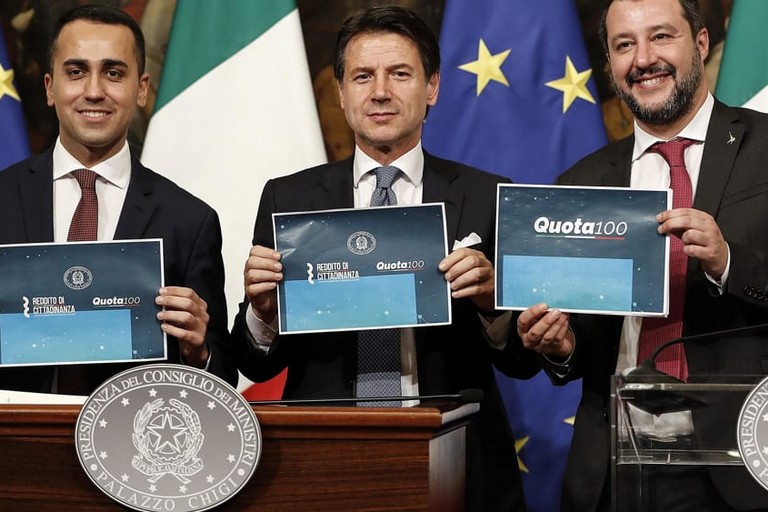 Reddito di Cittadinanza e Quota 100